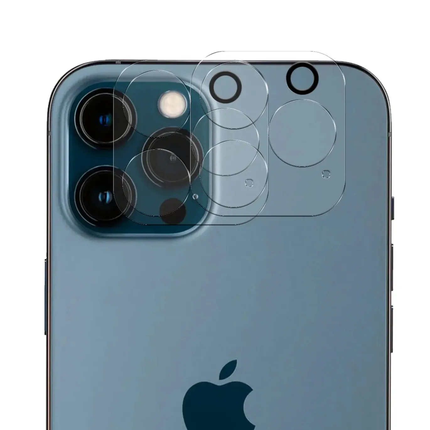 iPhone 12 Pro Max - 9H Displayschutzfolie 2x Display & Kamera