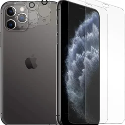 iPhone 11 Pro Max - 9H Displayschutzfolie 2x Display & Kamera