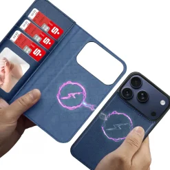 iPhone 17 Pro Max - Klapphülle mit Kartenfächern & MagSafe-Kompatibilität