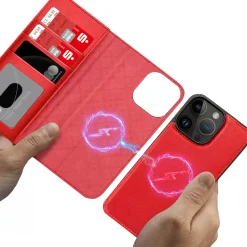 iPhone 14 Pro Max - Klapphülle mit Kartenfächern & MagSafe-Kompatibilität