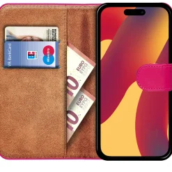 iPhone 15 Pro Max - Klapphülle mit Kartenfächern