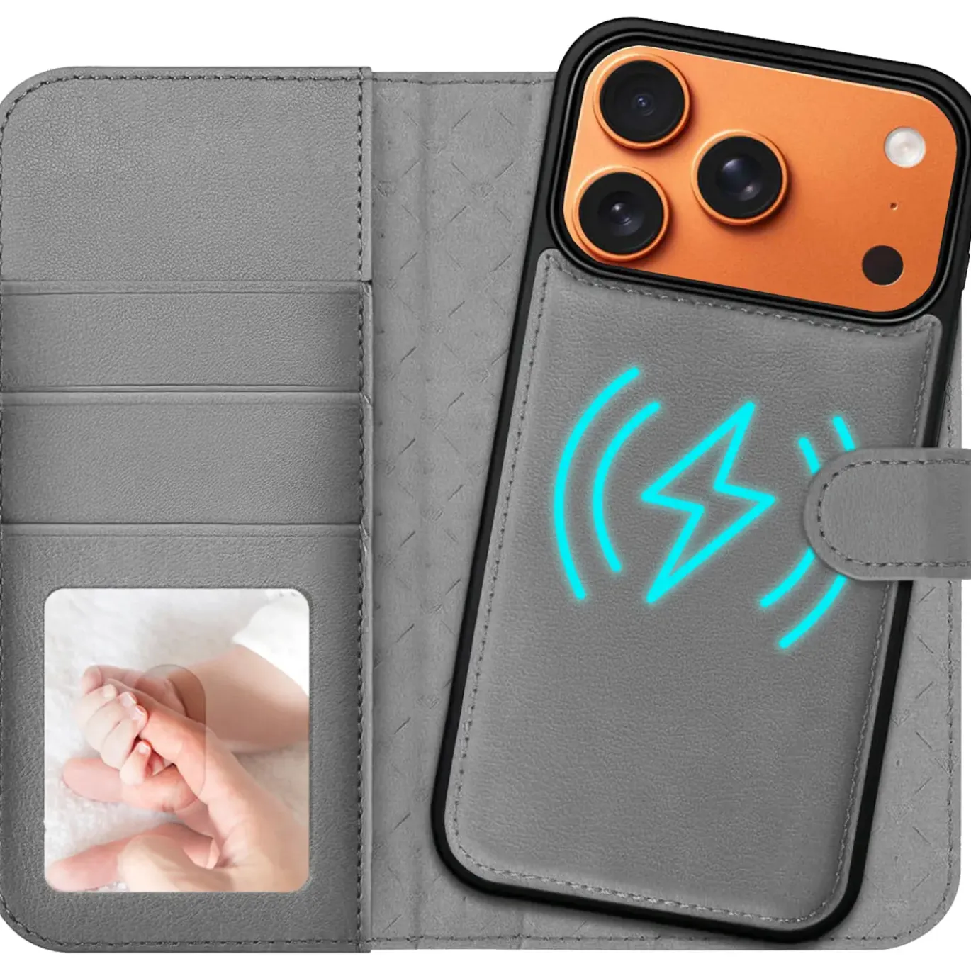 iPhone 17 Pro Max - Klapphülle mit Kartenfächern & MagSafe-Kompatibilität
