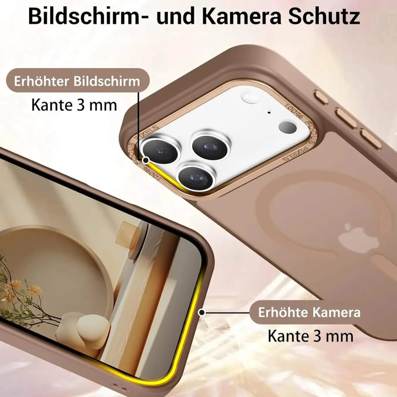 iPhone 17 Pro Max - MagSafe Hülle mit Kameraschutz