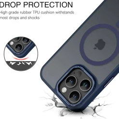 iPhone 15 Pro Max - MagSafe Hülle mit Kameraschutz