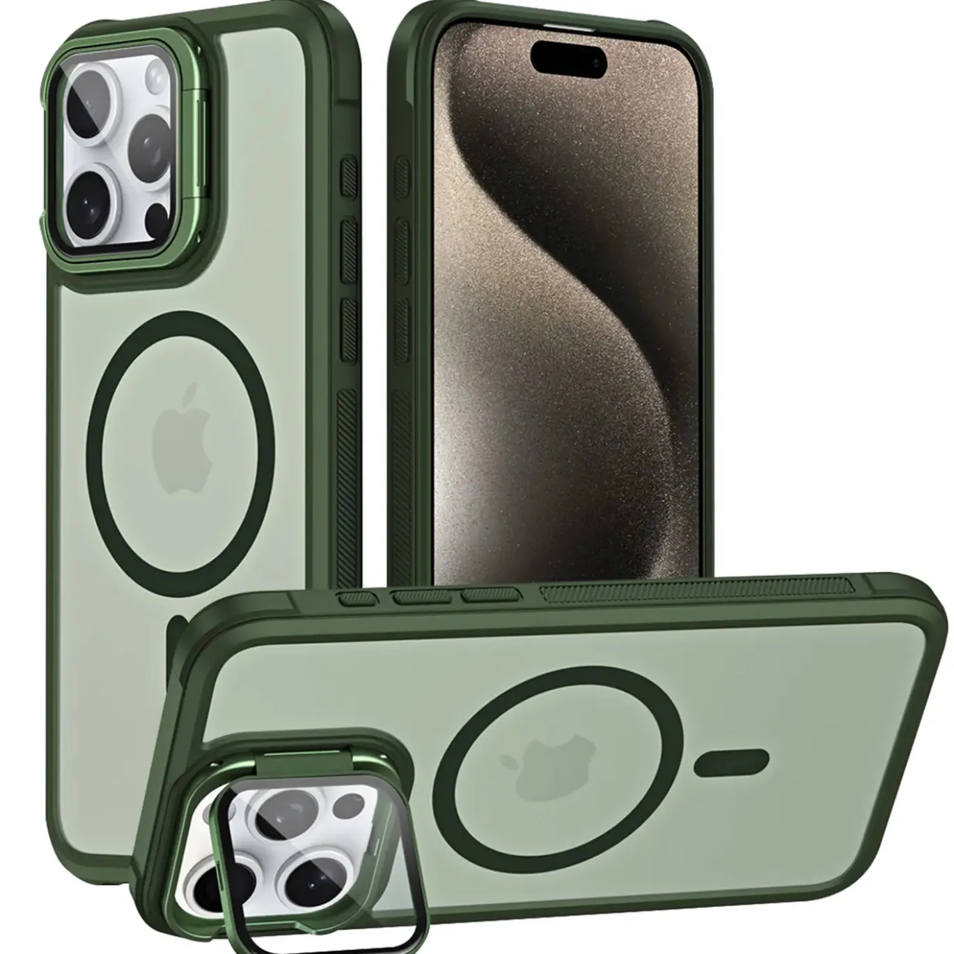 iPhone 13 Pro Max - MagSafe Hülle mit Glas & Schutzfunktion