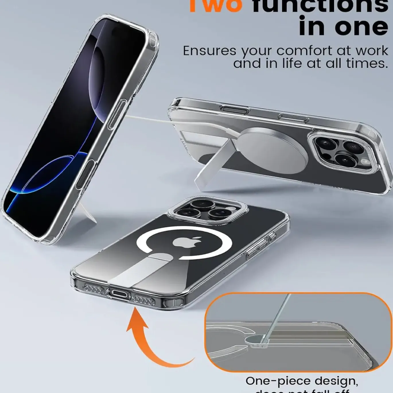iPhone 15 Pro Max - MagSafe Case mit Aufstellfunktion