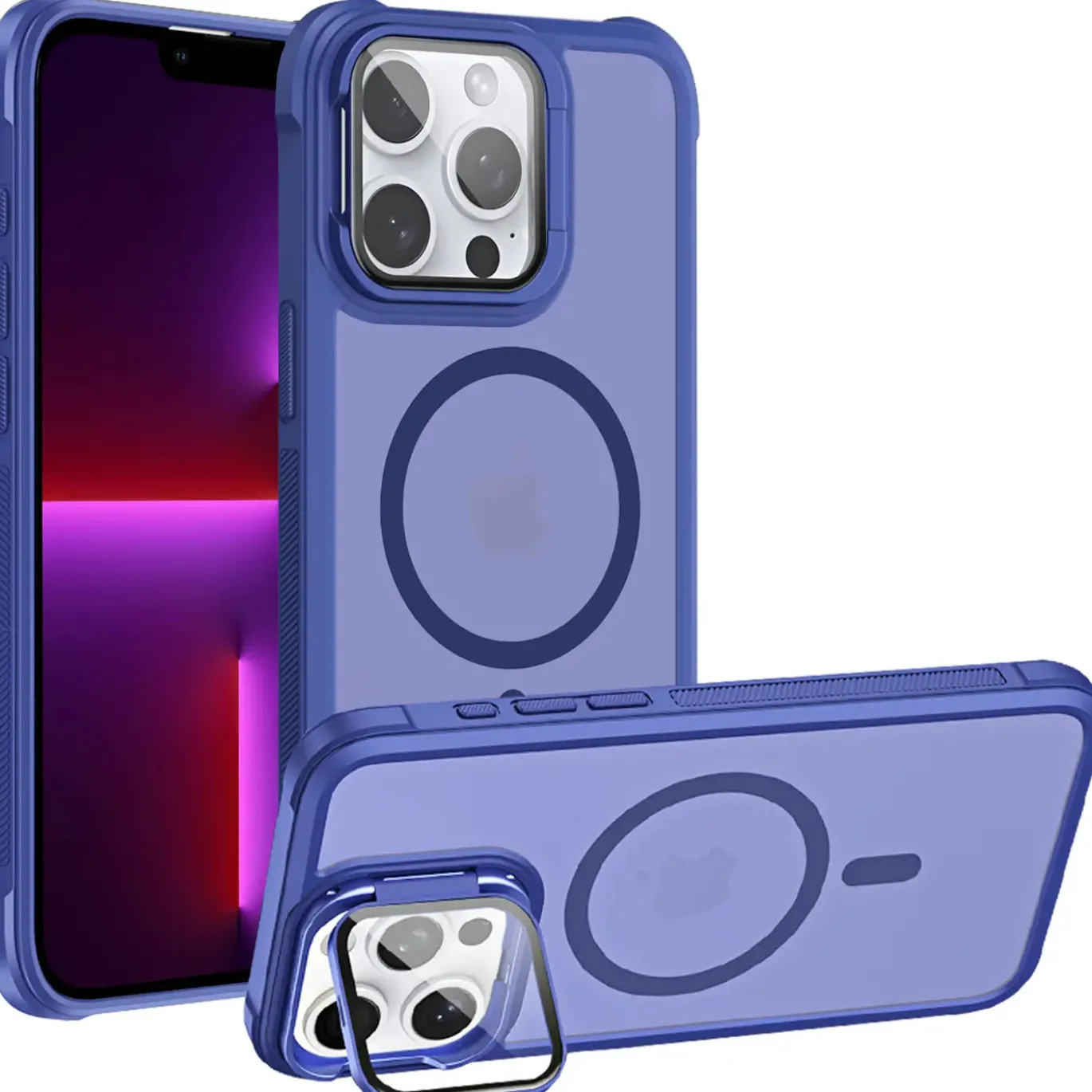 iPhone 13 Pro Max - MagSafe Hülle mit Glas & Schutzfunktion