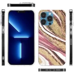 iPhone 11 Pro Max - Marmor & Sand Design Hülle