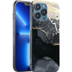 iPhone 12 Pro Max - Marmor & Sand Design Hülle