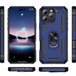 iPhone 16 Pro Max - Outdoor Hardcase mit Ringhalter