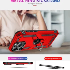 iPhone 16 Pro Max - Outdoor Hardcase mit Ringhalter