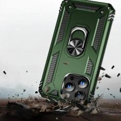 iPhone 15 Pro Max - Outdoor Hardcase mit Ringhalter