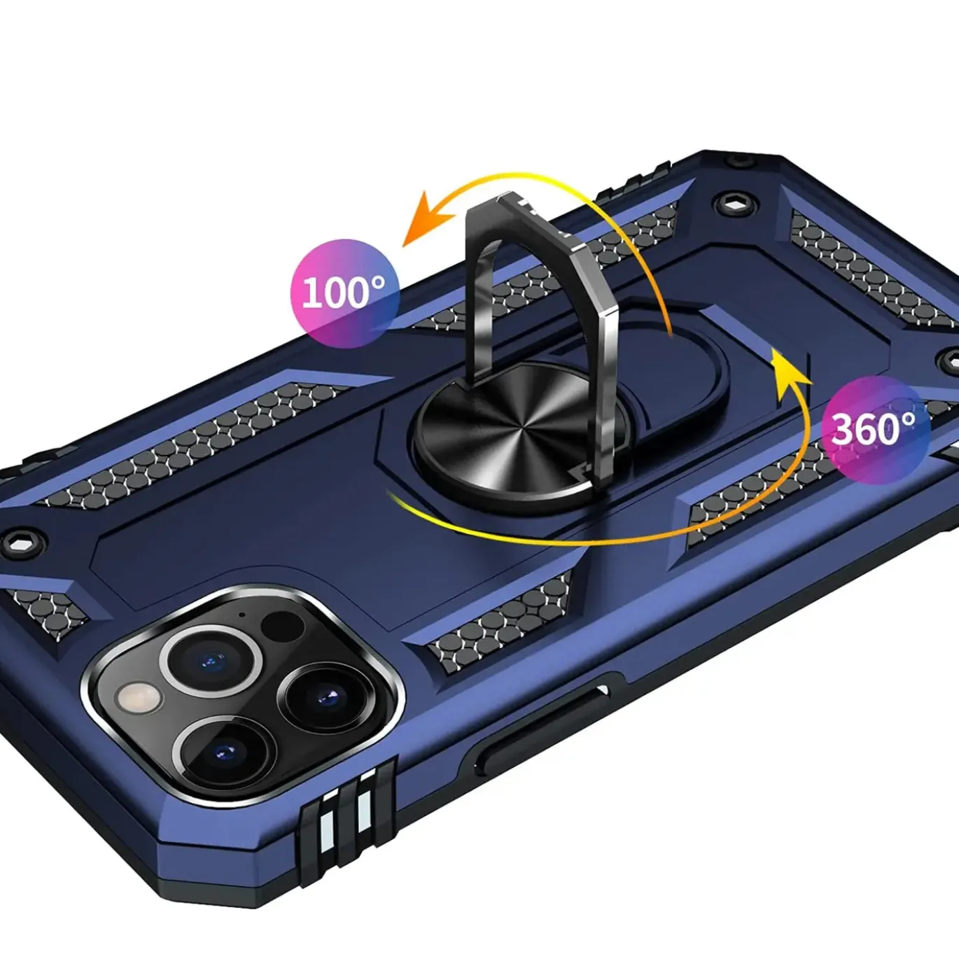 iPhone 15 Pro Max - Outdoor Hardcase mit Ringhalter