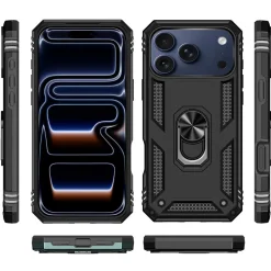 iPhone 17 Pro Max - Outdoor Hardcase mit Ringhalter