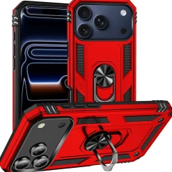 iPhone 17 Pro Max - Outdoor Hardcase mit Ringhalter