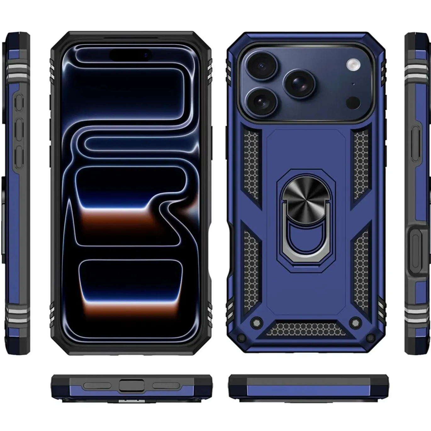 iPhone 17 Pro Max - Outdoor Hardcase mit Ringhalter