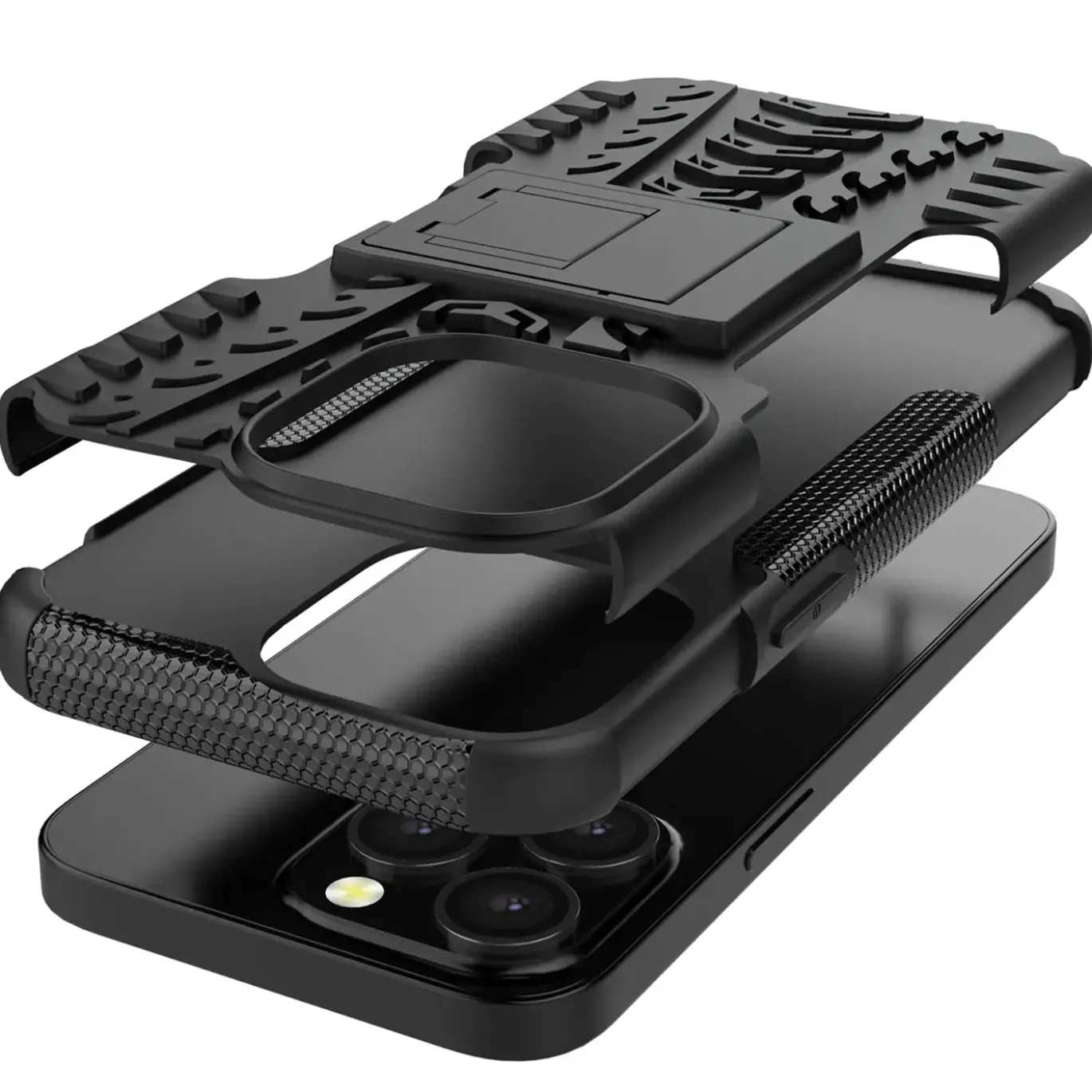 iPhone 15 Pro Max - Outdoor Hülle 2-teiliges Schutzcase