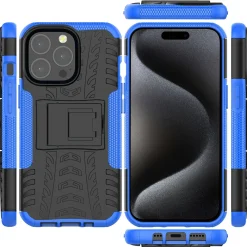 iPhone 15 Pro Max - Outdoor Hülle 2-teiliges Schutzcase