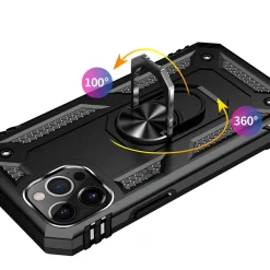 iPhone 13 Pro Max - Outdoor Hardcase mit Ringhalter