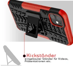 iPhone 12 Pro Max - Outdoor Hülle 2-teiliges Schutzcase