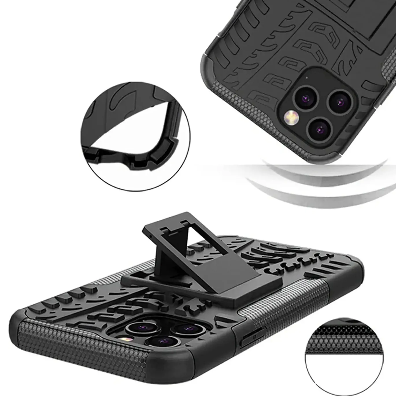 iPhone 12 Pro Max - Outdoor Hülle 2-teiliges Schutzcase