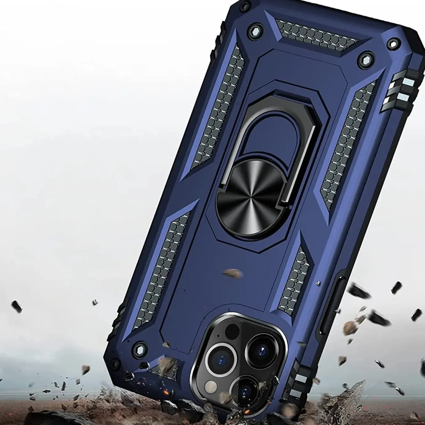 iPhone 11 Pro Max - Outdoor Hardcase mit Ringhalter