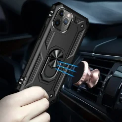 iPhone 11 Pro Max - Outdoor Hardcase mit Ringhalter