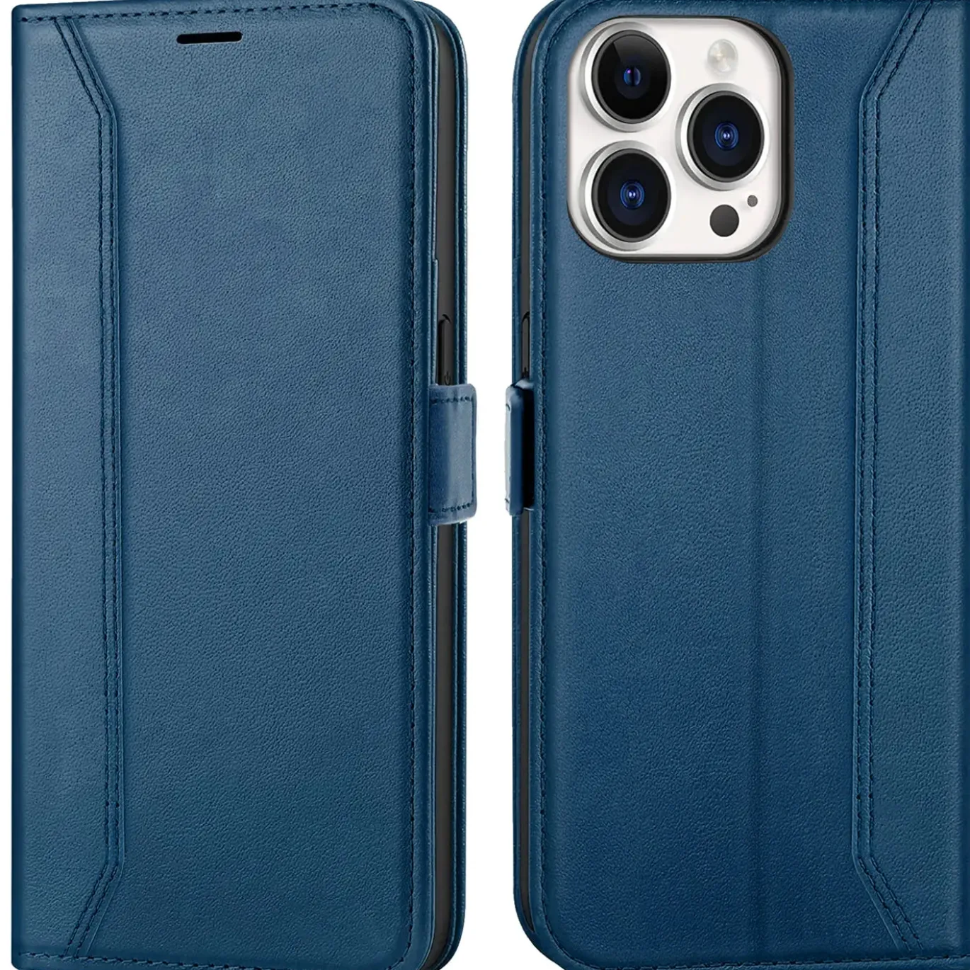 iPhone 13 Pro Max - Robuste Klapphülle mit RFID Block