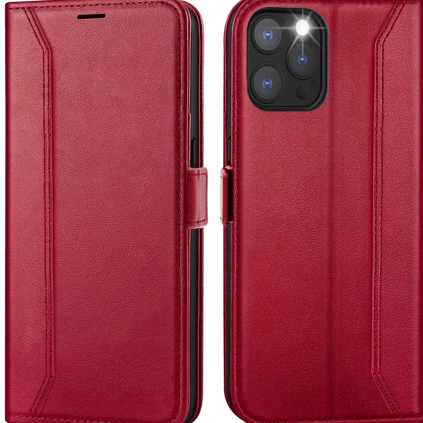 iPhone 12 Pro Max - Robuste Klapphülle mit RFID Block