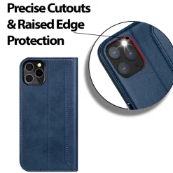iPhone 12 Pro Max - Robuste Klapphülle mit RFID Block