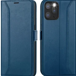 iPhone 12 Pro Max - Robuste Klapphülle mit RFID Block