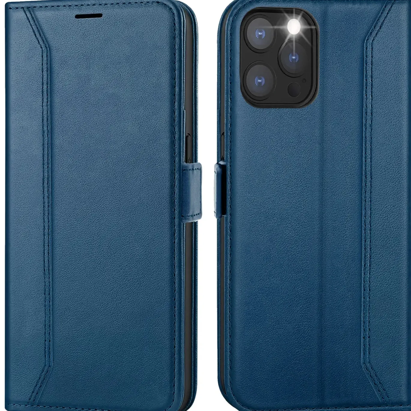 iPhone 12 Pro Max - Robuste Klapphülle mit RFID Block
