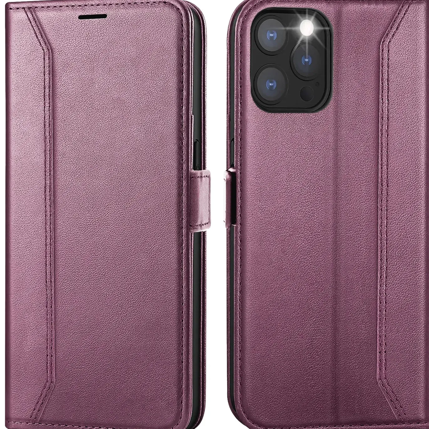 iPhone 12 Pro Max - Robuste Klapphülle mit RFID Block