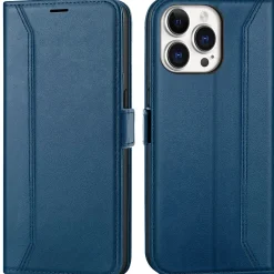 iPhone 15 Pro Max - Robuste Klapphülle mit RFID Block