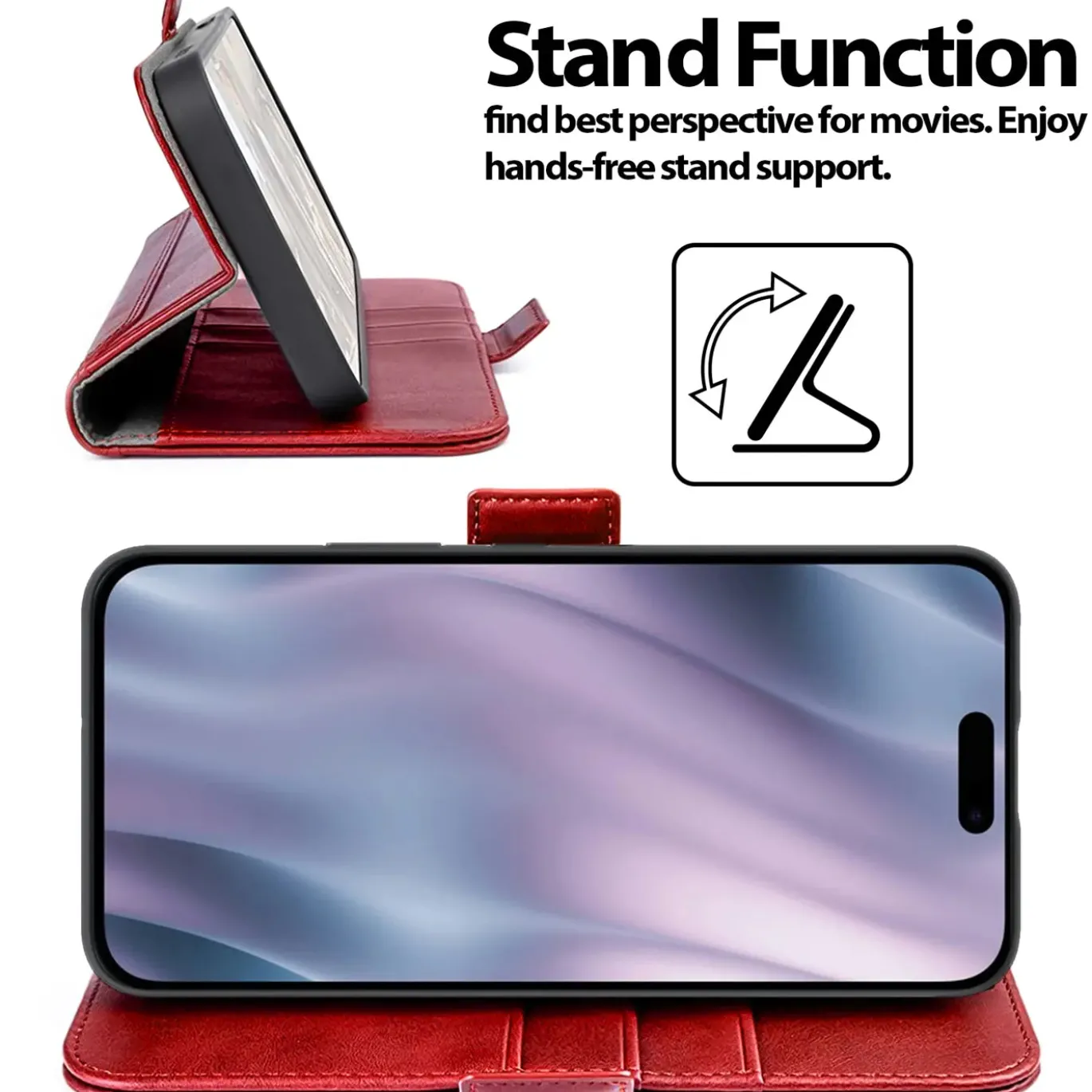 iPhone 17 Pro Max - Robuste Klapphülle mit RFID Block