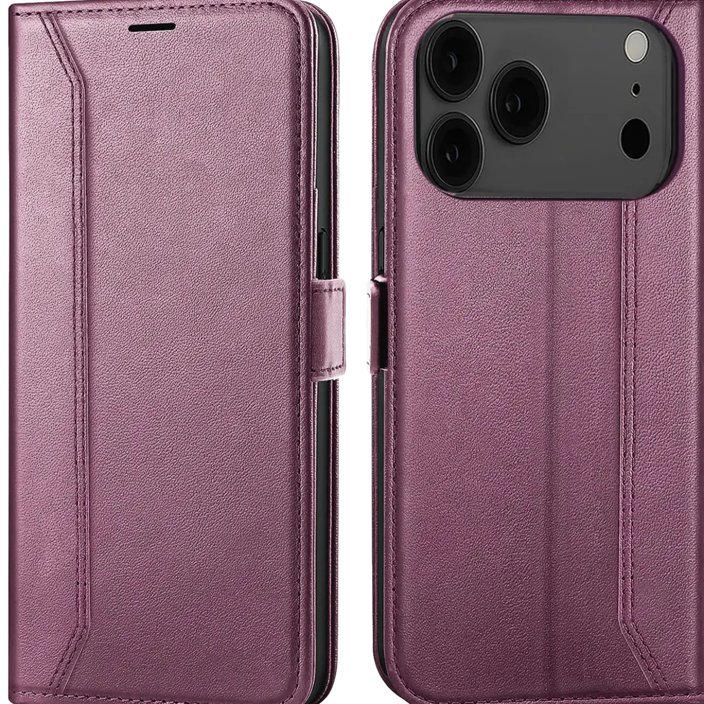 iPhone 17 Pro Max - Robuste Klapphülle mit RFID Block