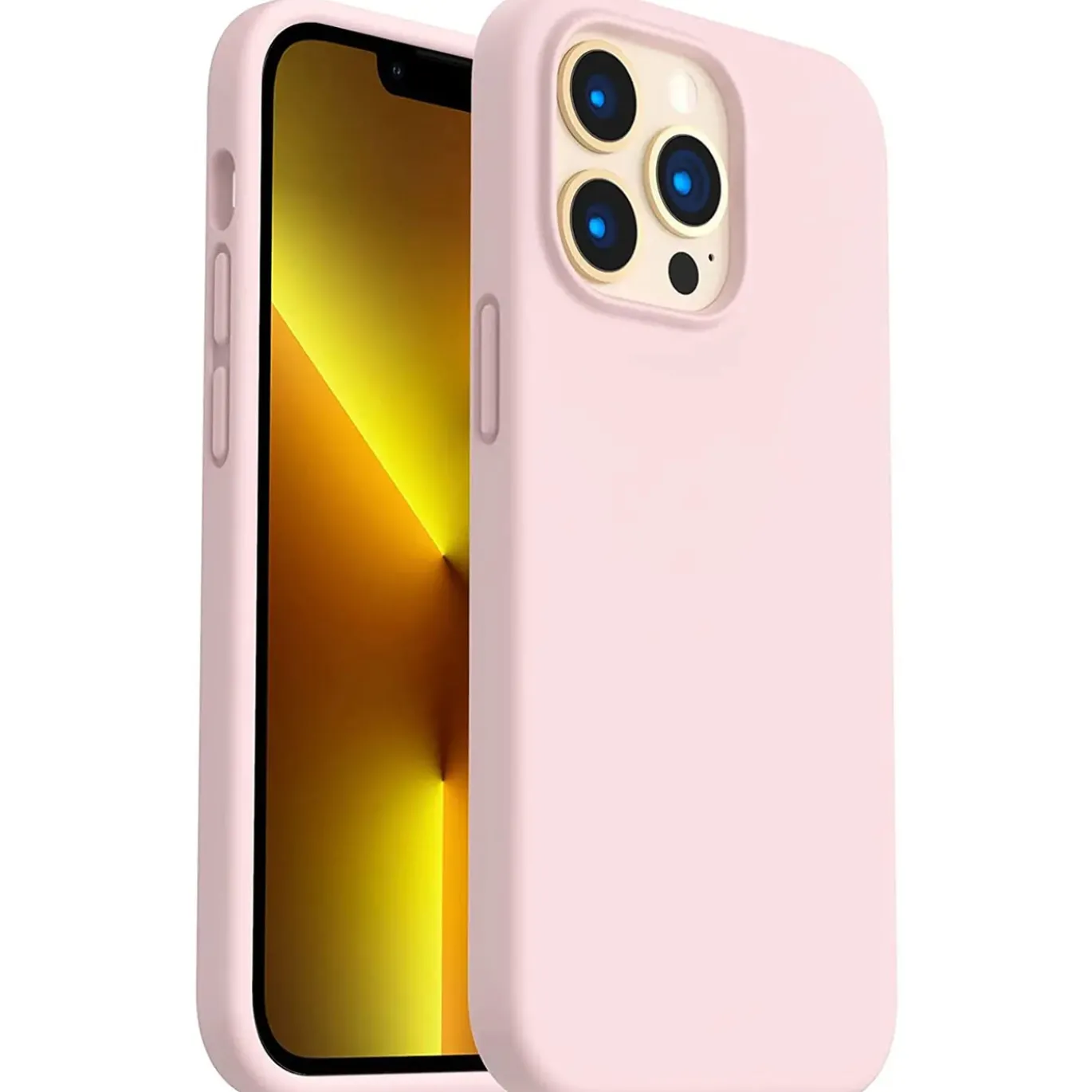 iPhone 15 Pro Max - Silikon Case mit Mikrofaser-Innenseite