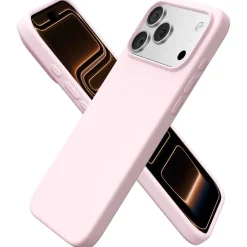iPhone 17 Pro Max - Silikon Case mit Mikrofaser-Innenseite