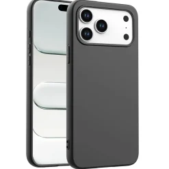 iPhone 17 Pro Max - Silikon Case mit Mikrofaser-Innenseite