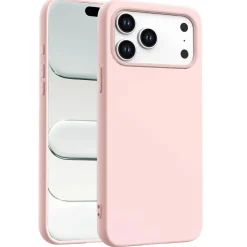 iPhone 17 Pro Max - Silikon Case mit Mikrofaser-Innenseite