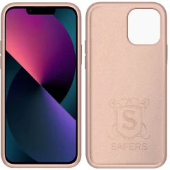 iPhone 14 Pro Max - Silikon Case mit Mikrofaser-Innenseite