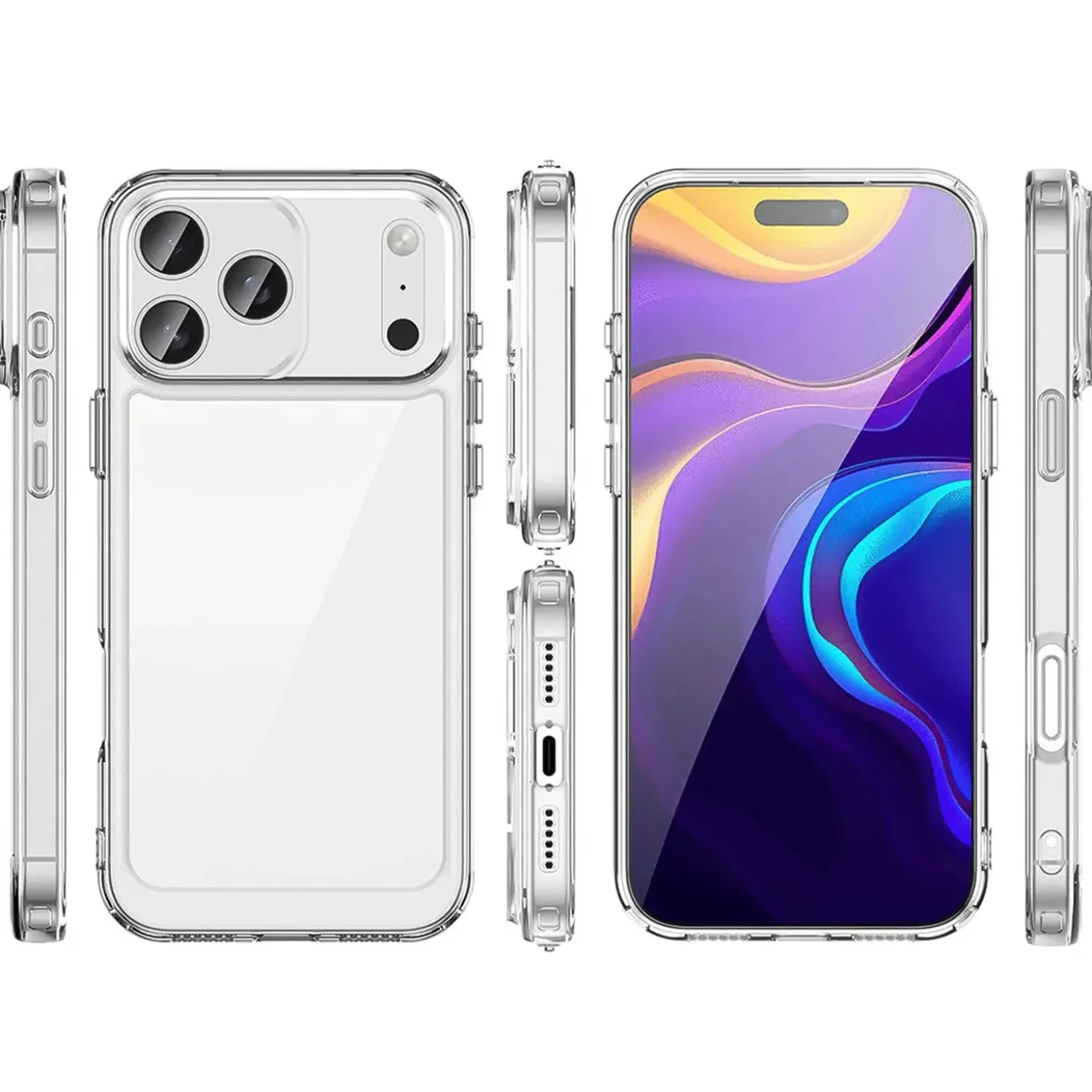 iPhone 17 Pro Max - Slim Clear Case Hülle