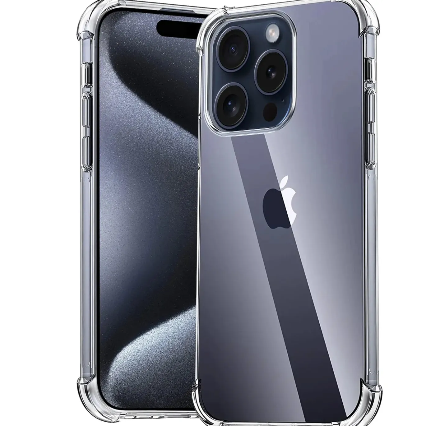 iPhone 15 Pro Max - Stoßfestes Clear Case