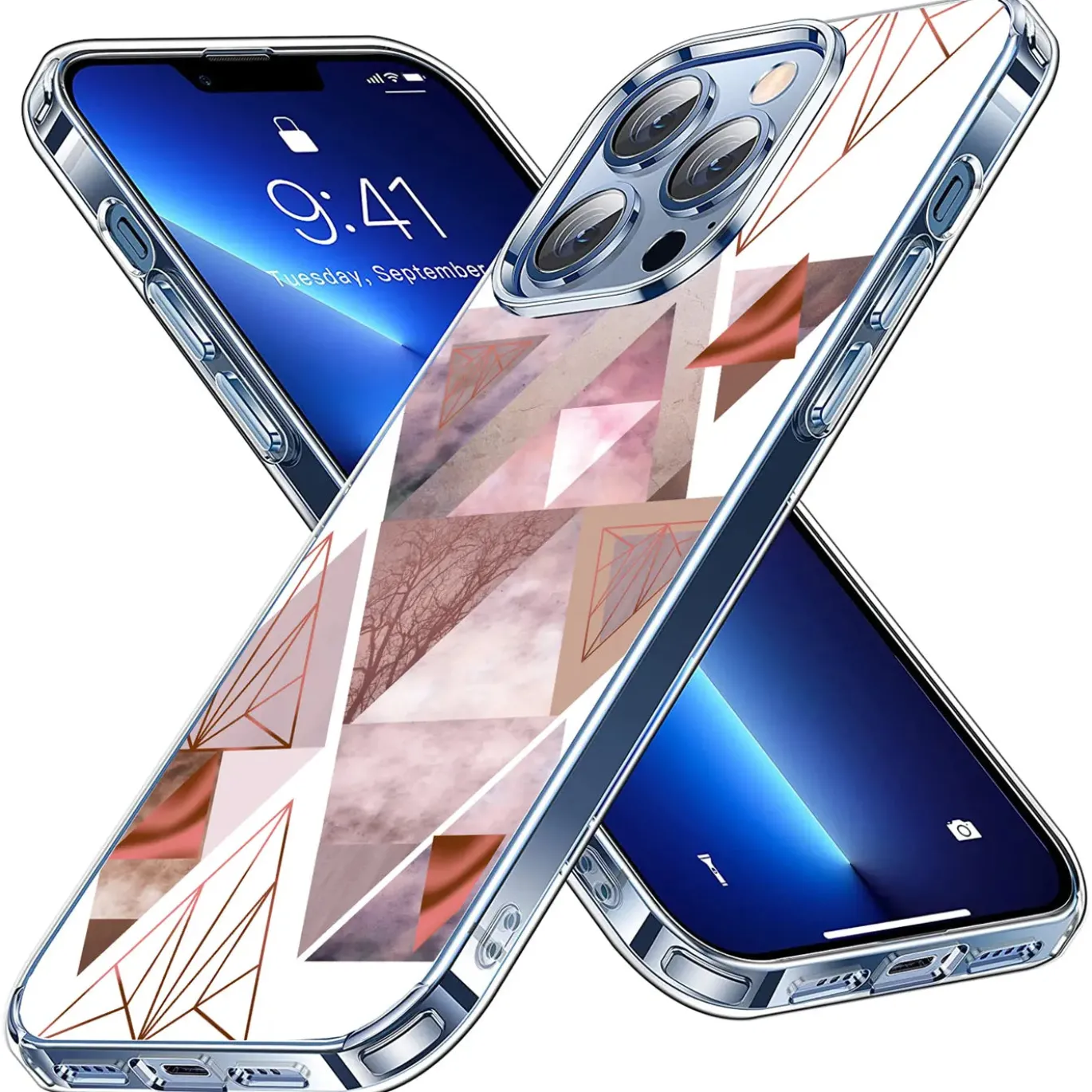 iPhone 13 Pro Max - TPU Case mit Motivdruck