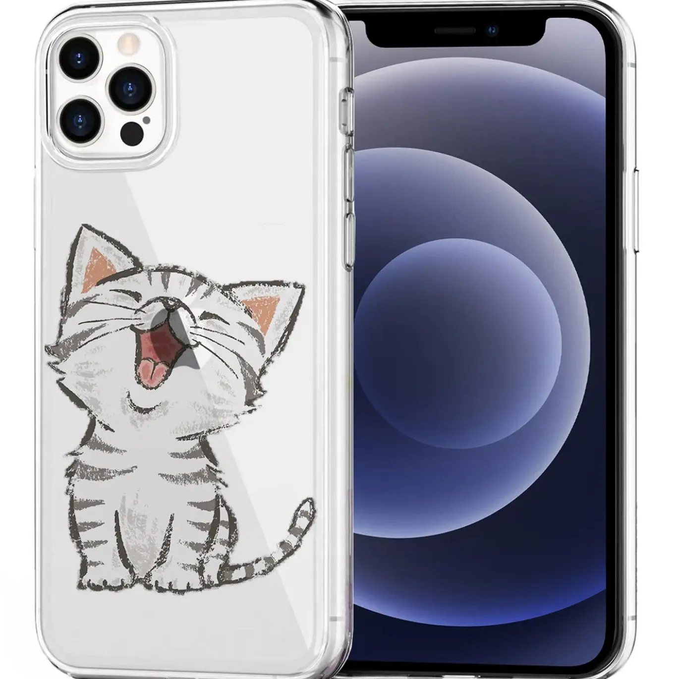 iPhone 12 Pro Max - TPU Case mit Motivdruck