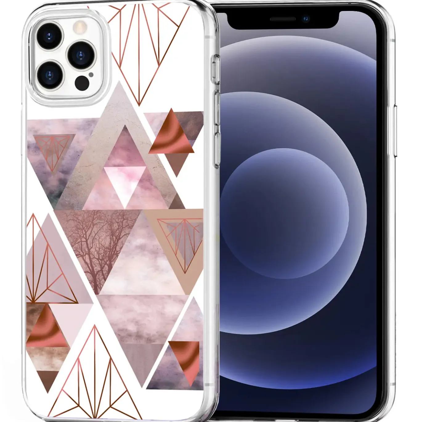 iPhone 12 Pro Max - TPU Case mit Motivdruck