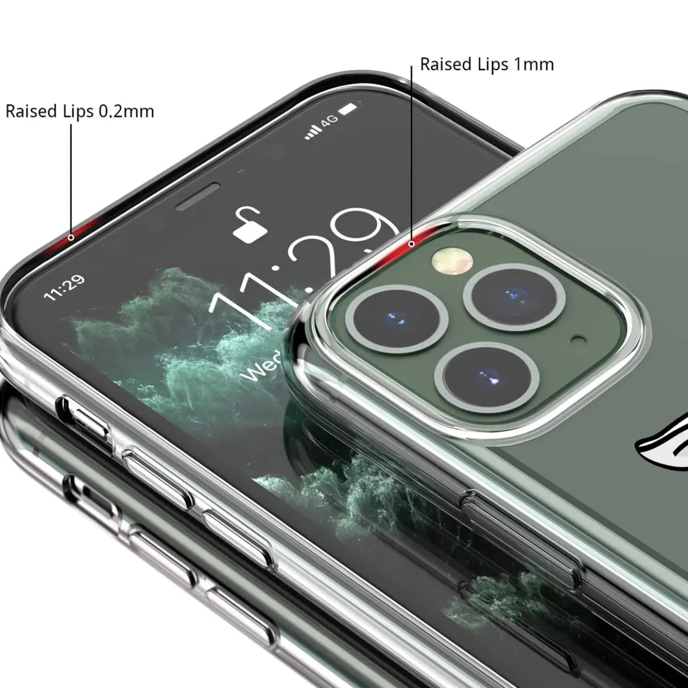 iPhone 11 Pro Max - TPU Case mit Motivdruck
