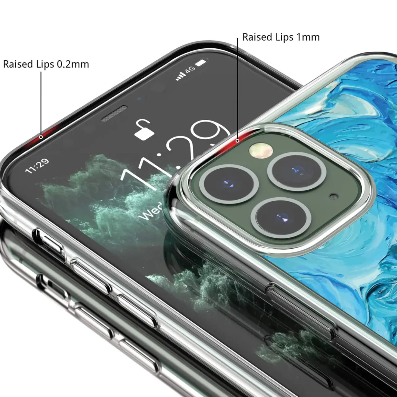 iPhone 11 Pro Max - TPU Case mit Motivdruck