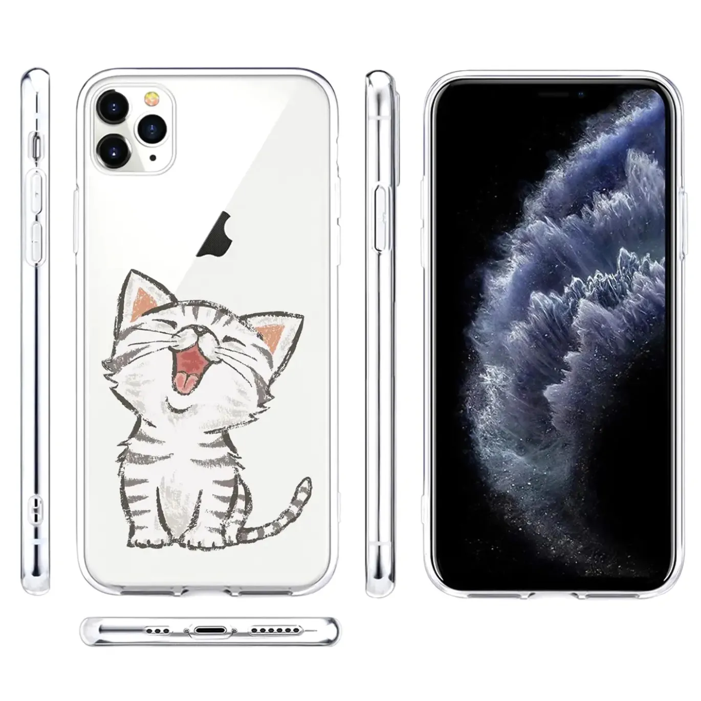 iPhone 11 Pro Max - TPU Case mit Motivdruck