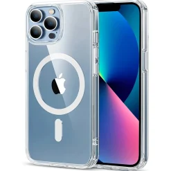 iPhone 13 Pro Max - Transparente MagSafe Silikonhülle